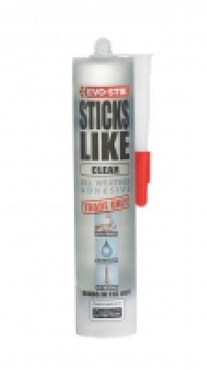 Sticks Like Clear Adhesive 290 ml £7.49