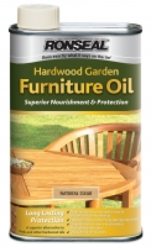 Ronseal Hardwood Furniture Oil Natural Clear 500ml £10.99