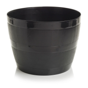 Wilko  Whitefurze Barrel Planter 50cm