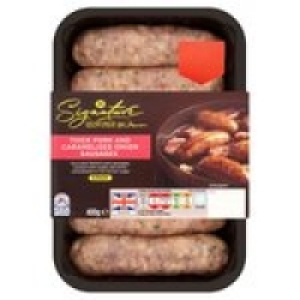M Signature Thick Pork & Caramelised Onion £2.00