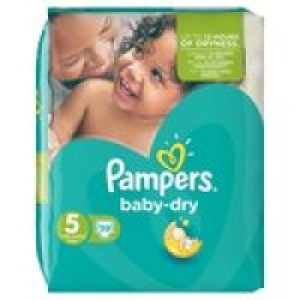 Pampers Baby Dry Size 5 (Junior) Nappi £8.00