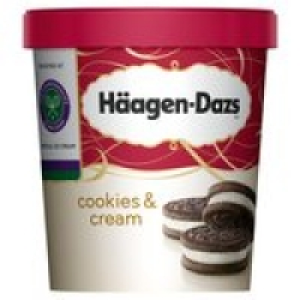 H&auml;agen-Dazs Cookies & Cream Ice Cream &pound;2.50
