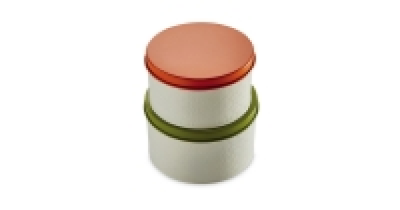 Premium Embossed Cake Tins 2 Pack