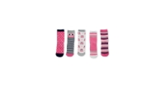 Owl Print Childrens Socks 5 Pack