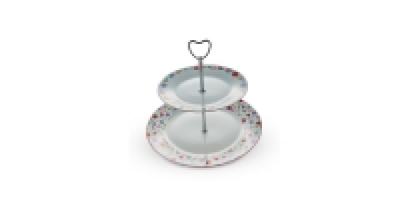 Bright Porcelain Cake Stand