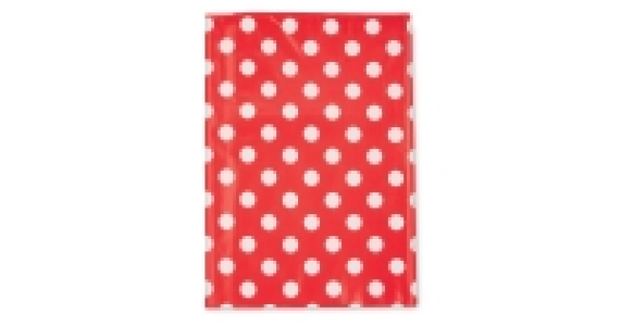 Large Red Dotted PVC Tablecloth £4.99