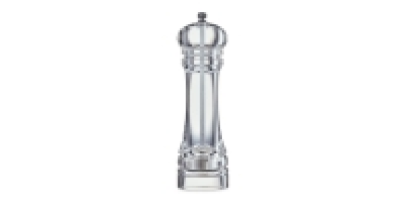 Large Clear Pepper Mill