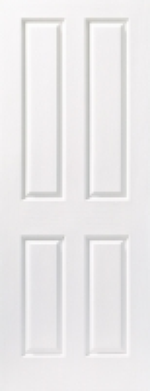 Wickes Stirling Internal Moulded Door White Primed Grained 4 £30.99