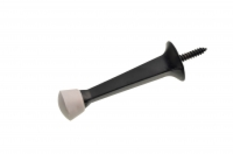 Wickes Solid Door Stop Black £2.69