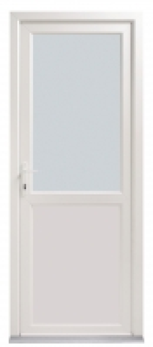 Wickes Tamar Pre-hung Upvc Door 2085 x 920mm Right Hand Hung