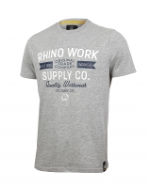 Rhino Workwear T-shirt Grey Large £9.99