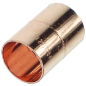 Wickes End Feed Straight Coupler 22mm Pack 10