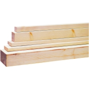 Wickes Whitewood PSE 18x28x1800mm Pack 10