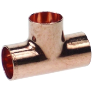 Wickes End Feed Equal Tee 28mm Pack 2