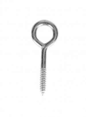 Wickes Screw Eyes Zinc Plated 40mm 10 Pack