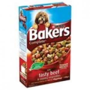 Bakers Complete Dry Dog Food with Beef & Co