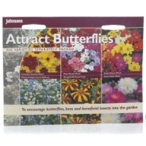Wilko  Johnsons Seeds Attract Butterflies Collection