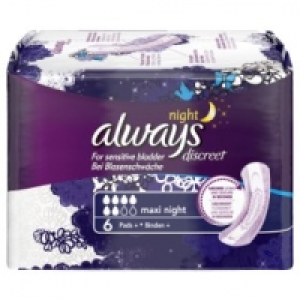 Asda Always Discreet Maxi Night Incontinence Pads