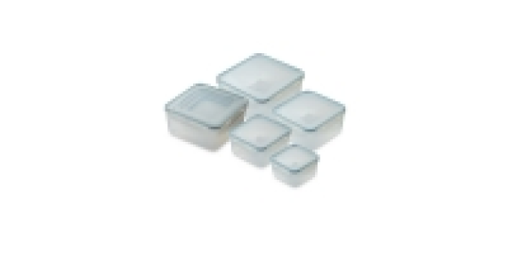 Square Clip-Lid Storage Containers