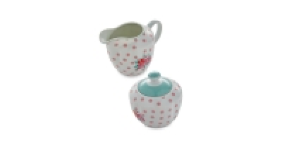 Pastel Milk Jar & Sugar Pot Set