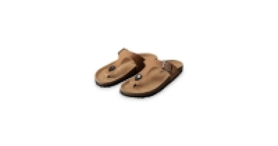 Ladies Footbed Toe Peg Sandals