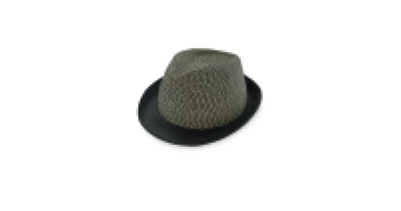 Mens Black Trilby Hat