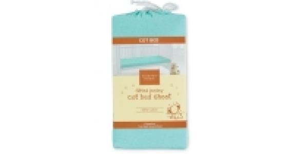 Fitted Jersey Cot Bed Sheet