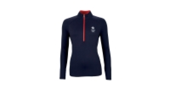 Ladies Navy Team GB Zip Top