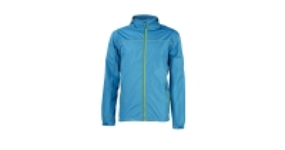 Mens Blue Water-Resistant Jacket