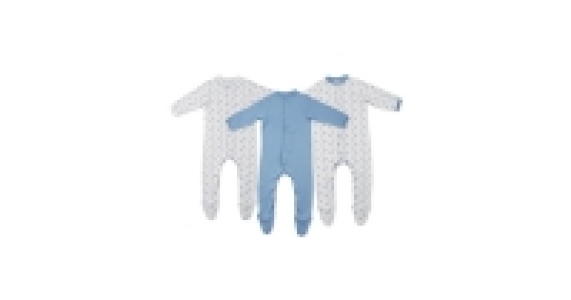 Boys Sleepsuit 3-Pack