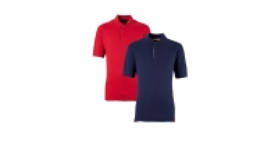 Mens Luxury Pique Polo Shirt £7.99