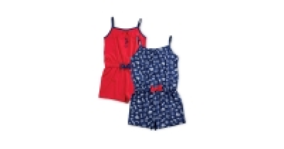 Girls Nautical Playsuit 2 Pack £5.99