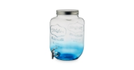 7.6L Glass Drinks Dispenser £9.99