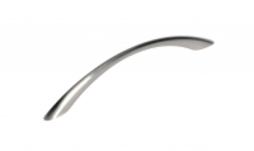 Wickes Tapered Bow Handles Brushed Nickel Finish 160mm 6 Pac