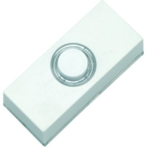 Wickes Doorbell Push White £3.59