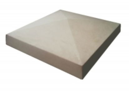 Marshalls Cast Pillar Cap 280 x 280mm Single &pound;14.00