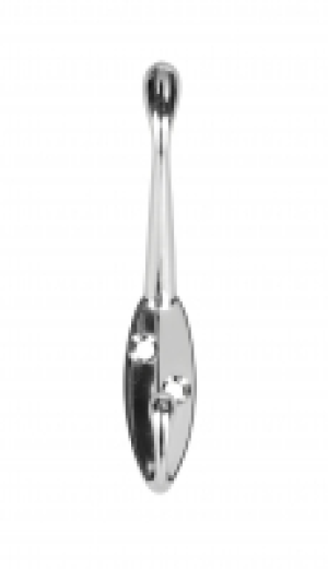 Wickes Hat And Coat Hook Polished Chrome 2 Pack