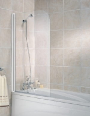 Wickes Half Bath Screen White Frame 1400mm £53.99