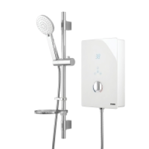 Wickes Hydro Touch Control Electric Shower White 8.5kW £149.99