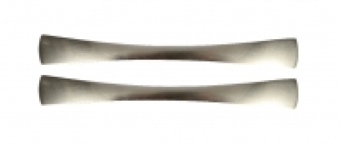 Wickes Slimline Bow Handles Brushed Nickel Finish 140mm 2 Pa
