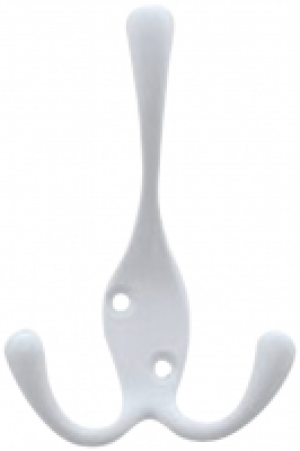 Wickes Three Prong Hook White £3.39