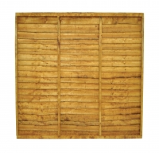 Wickes Overlap Fence Panel 1.83m x 1.83m Autumn Gold £17.99