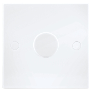British General Single Dimmer Switch 1 Gang 2 Way 400W White £9.99