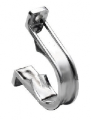 Wickes Pipe Clip Chrome Finish 40mm Pack 3 £2.09