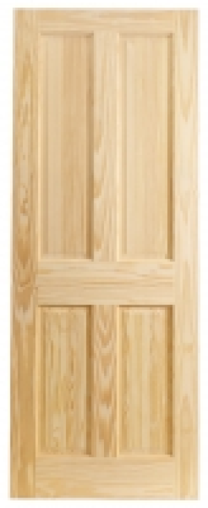 Wickes Skipton Internal Softwood Door Clear Pine 4 Panel 198 £66.99