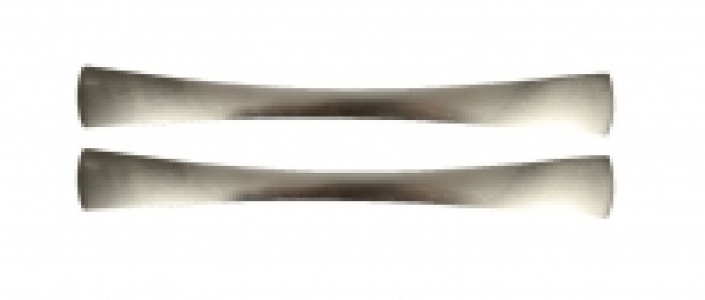 Wickes Slimline Bow Handles Brushed Nickel Finish 185mm 2 Pa &pound;5.49
