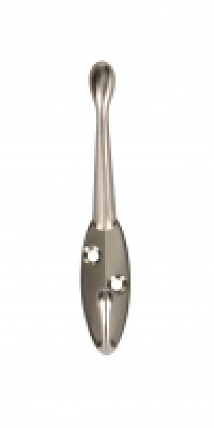 Wickes Hat And Coat Hook Satin Nickel 2 Pack £4.59