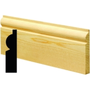 Wickes Pine Torus Architrave 19x69x2100mm £4.69