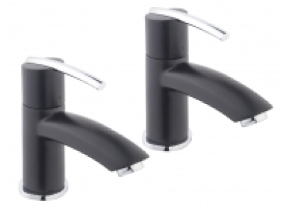 Wickes Versaille Bath Taps Black £30.00