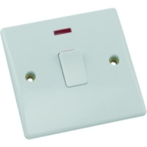 Wickes 20A Control Switch Slimline White £4.99